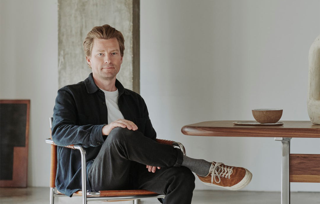 Portræt af designer Magnus Pettersen
