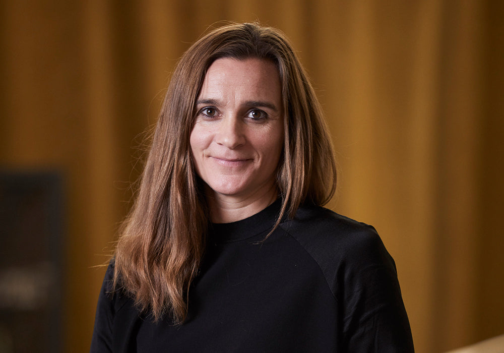 Portræt af designer Rikke Frost.