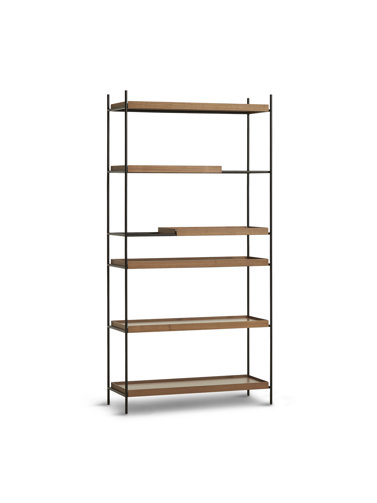 Tray Reol (Høj) - Valnød - Style 17