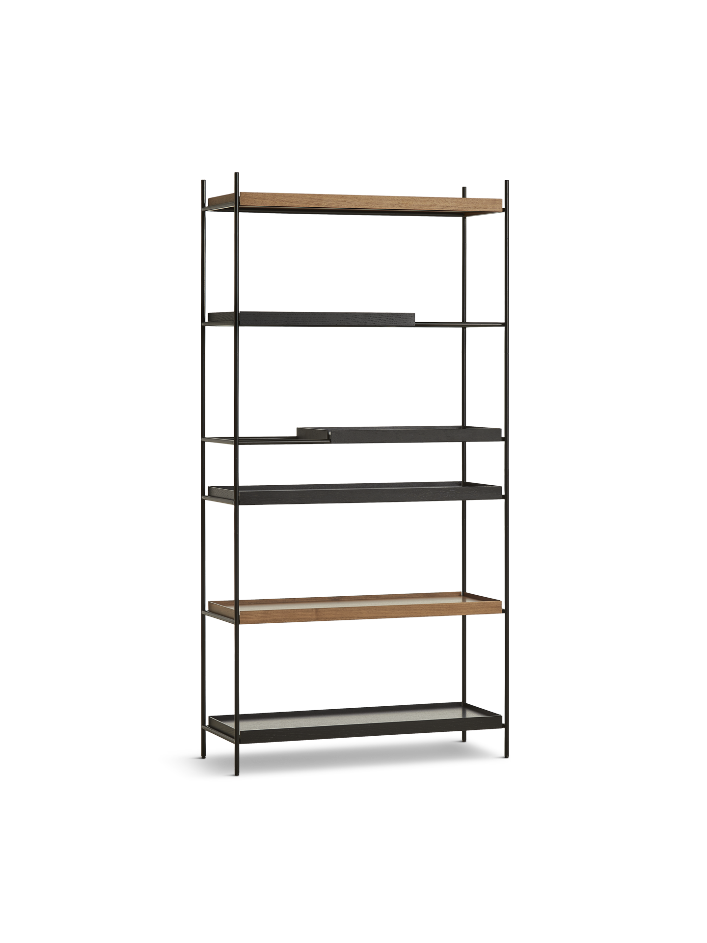 Tray Reol (Høj) - Valnød - Style 19