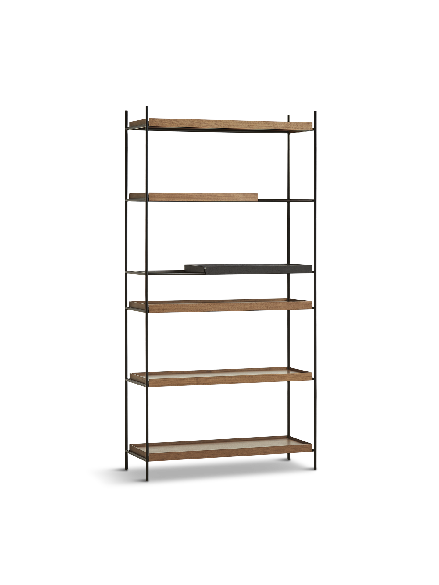 Tray Reol (Høj) - Valnød - Style 22