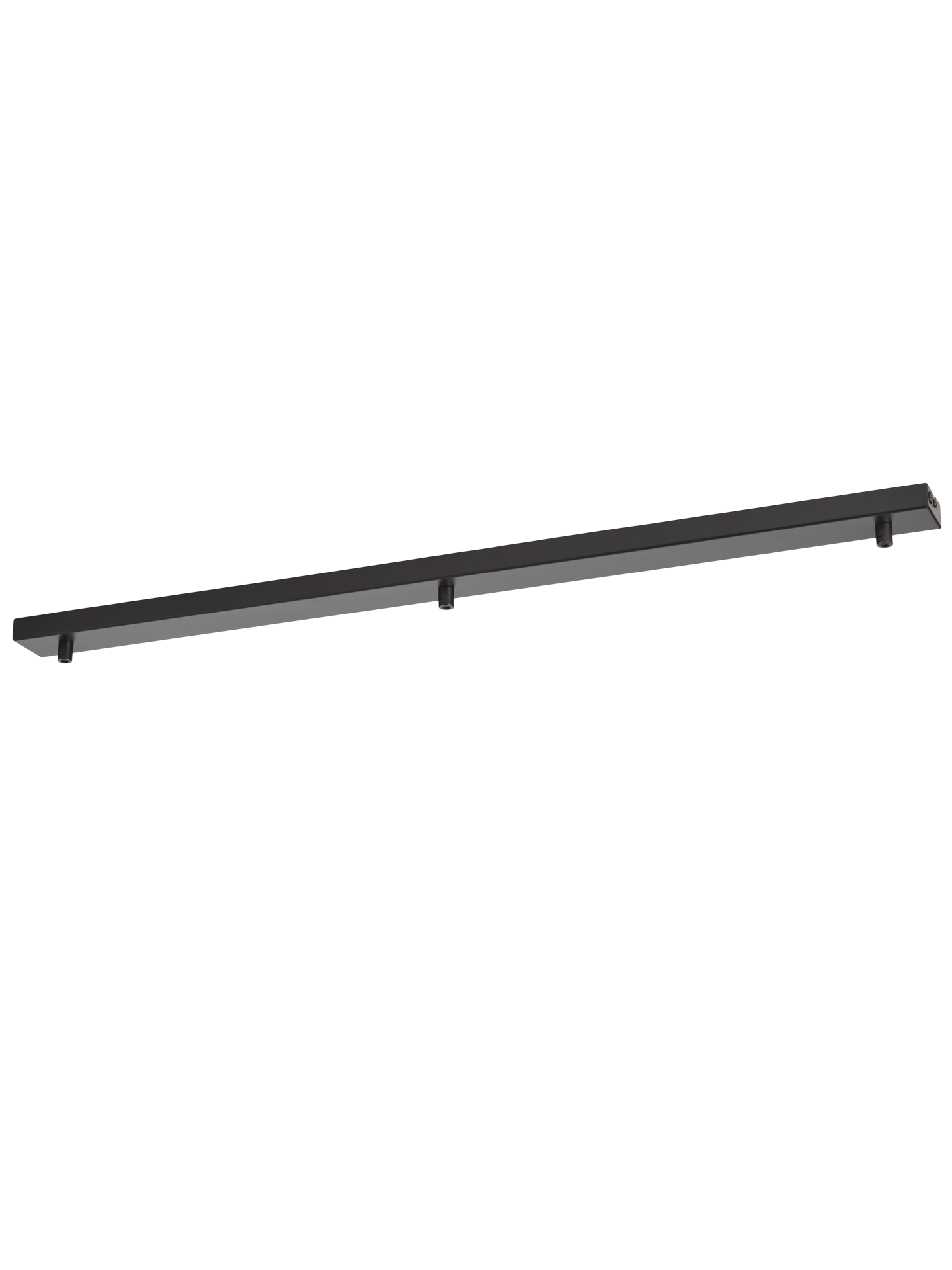 Baldakin (rektangulær, 3 udtag) - Sort