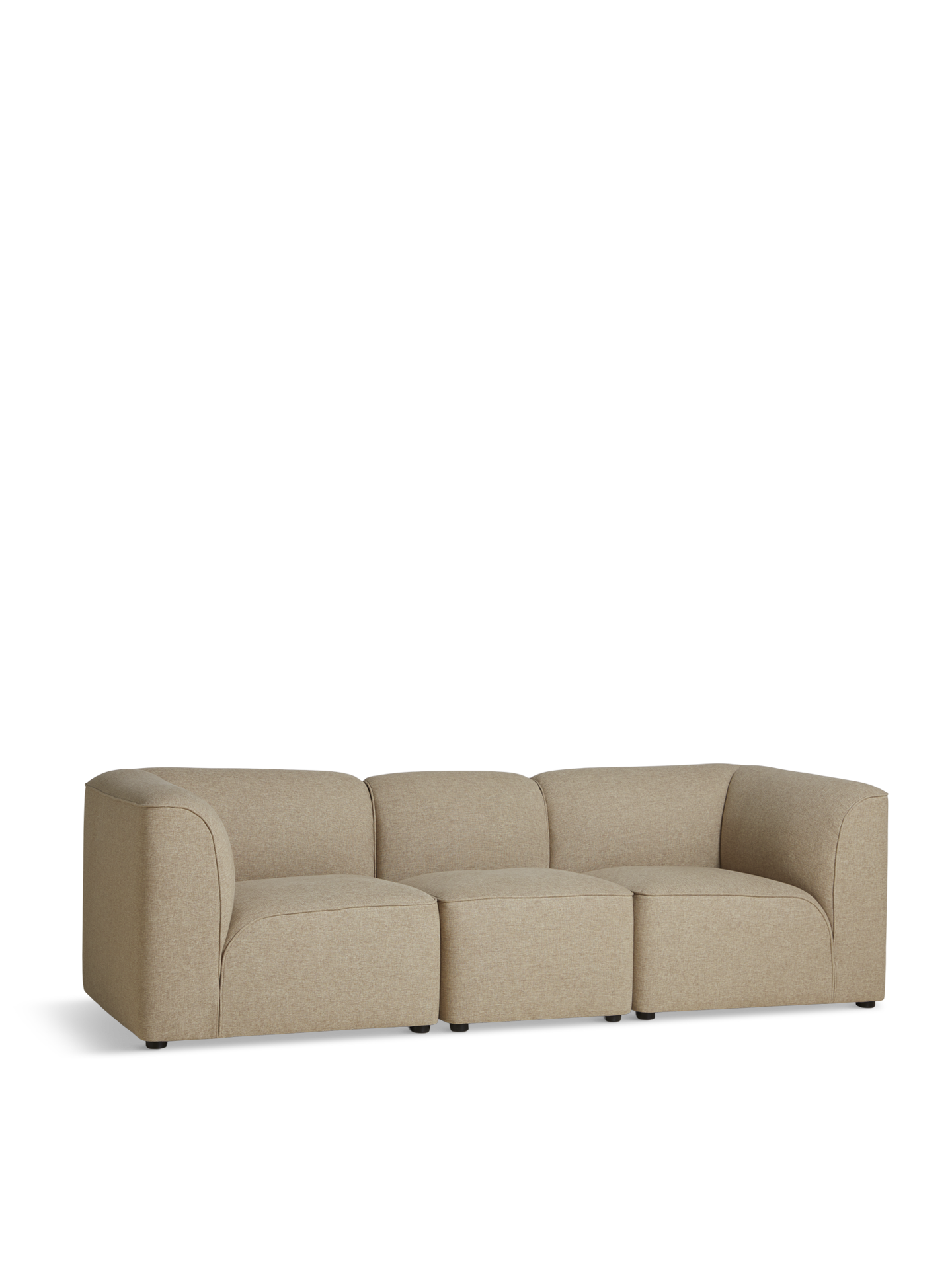 Flora 2.5-personers - Varm beige