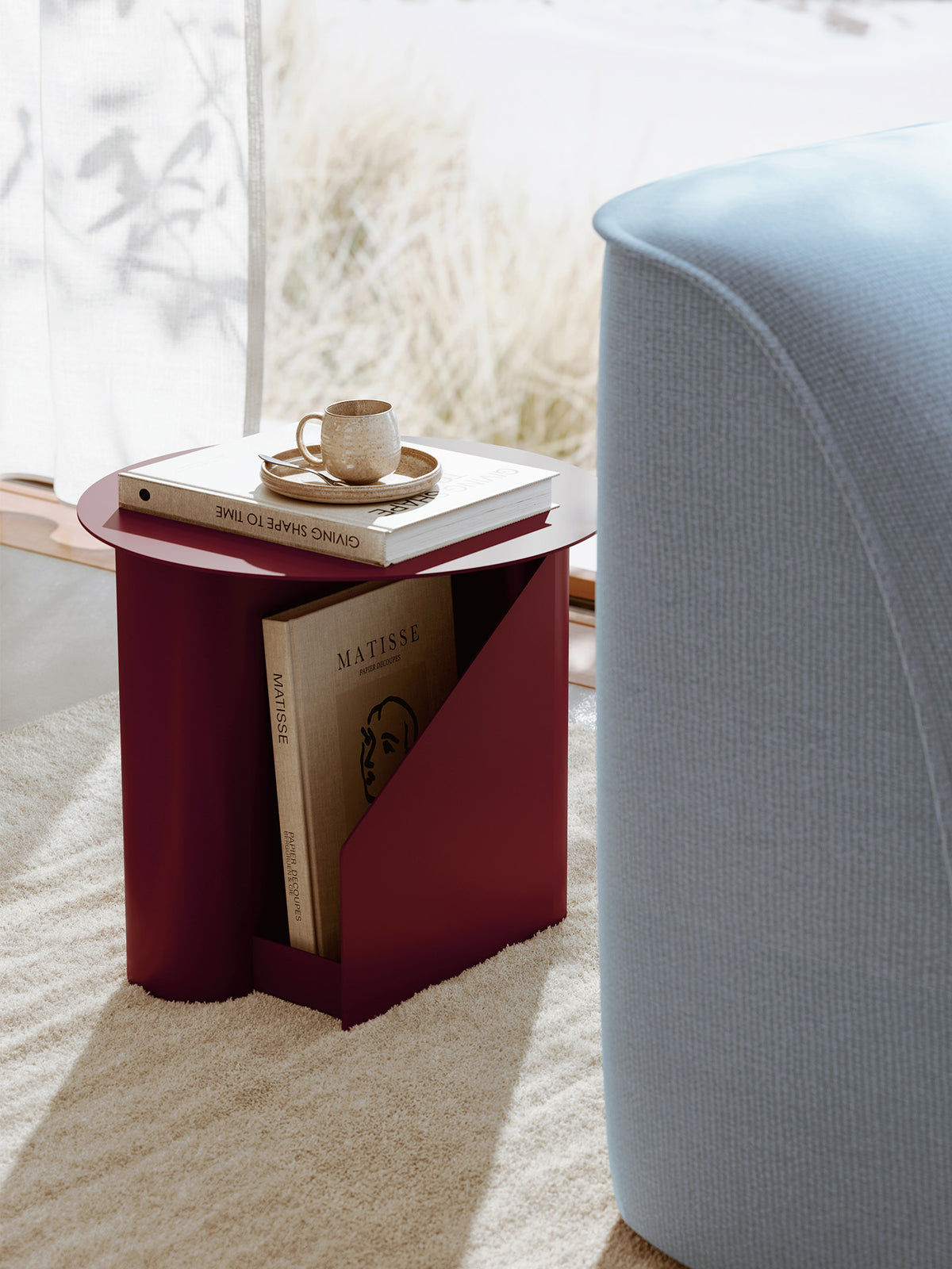 Sentrum Sidebord - Deep red