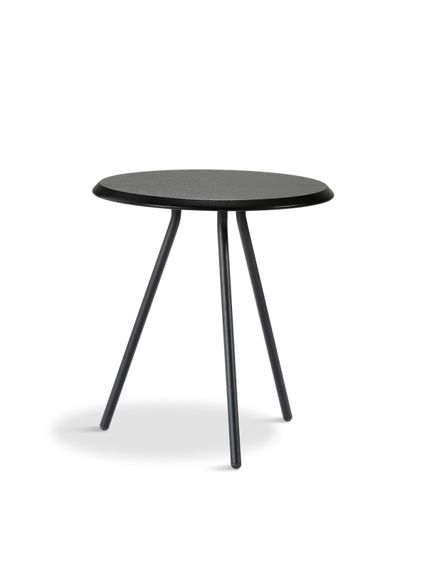 Soround side table - Black ash (Ø45xH49)
