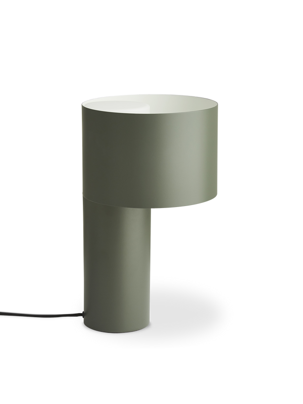 Tangent table lamp - Forest green