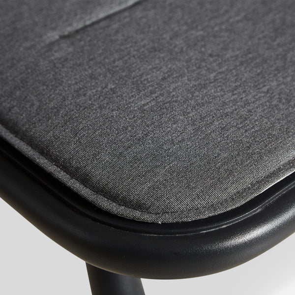 RAY lounge chair seat pad - Grey melange