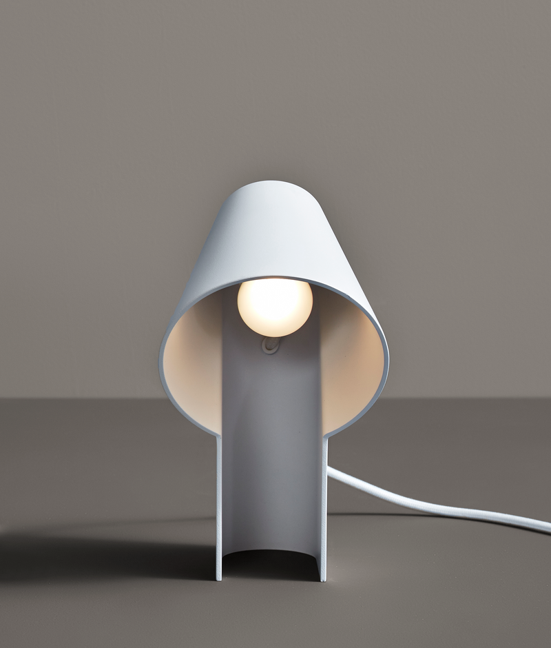 Study table lamp-White