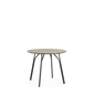 Tree dining table (90 cm) - Beige/black
