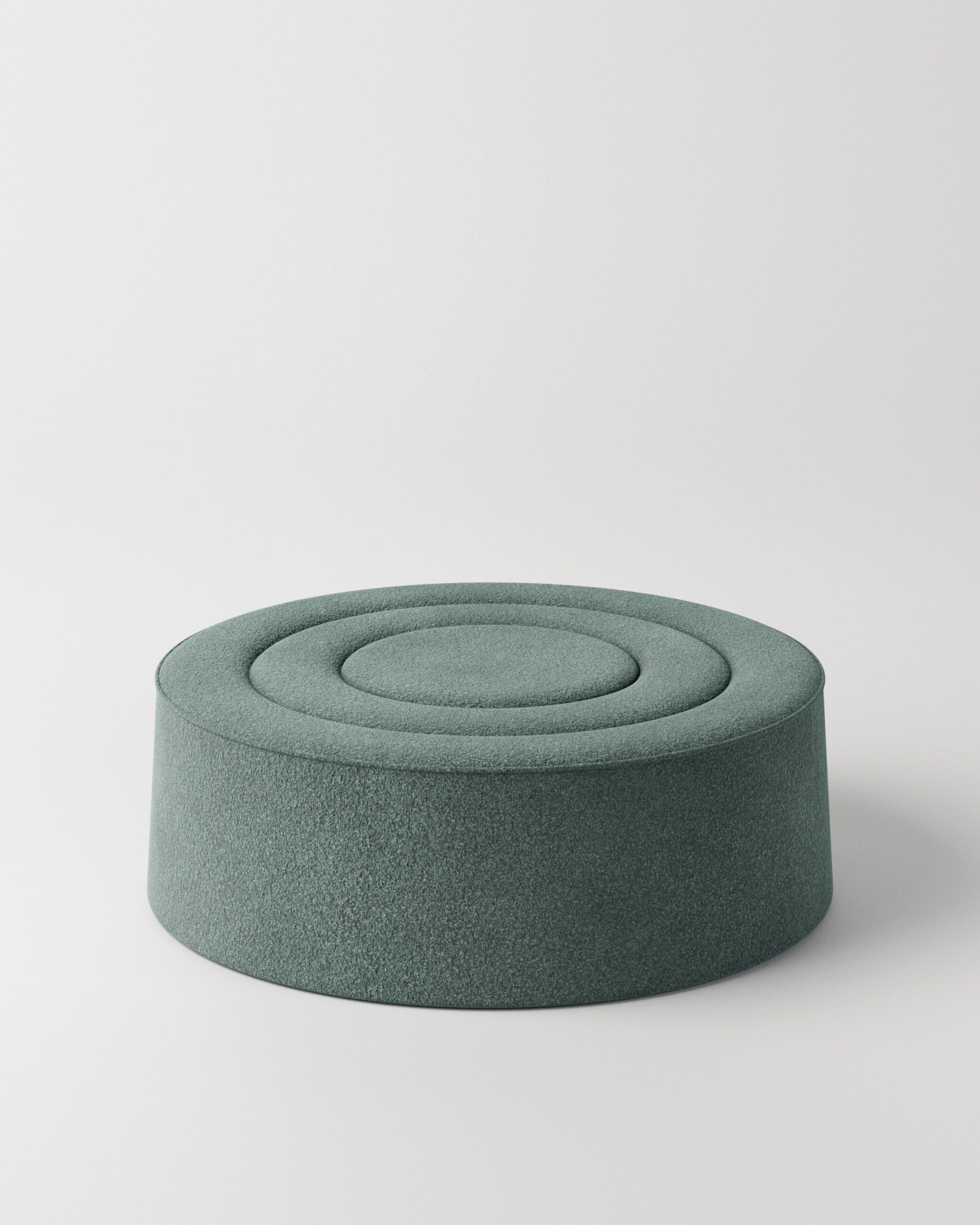 Praline Puf (Ø122 cm) - Natural bouclé