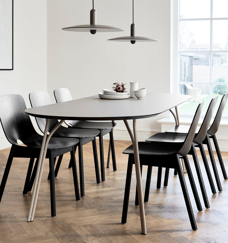 Tree dining table (220 cm) - Beige/beige