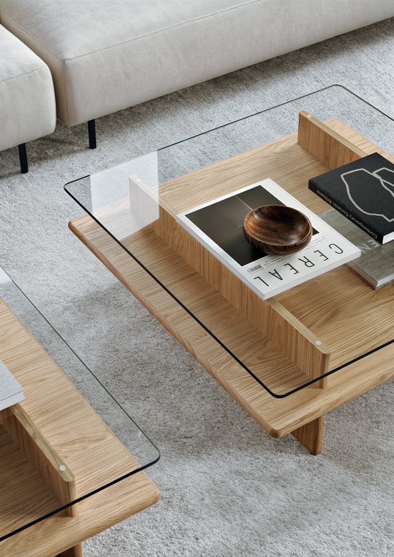 Parallel coffee table (90x90)