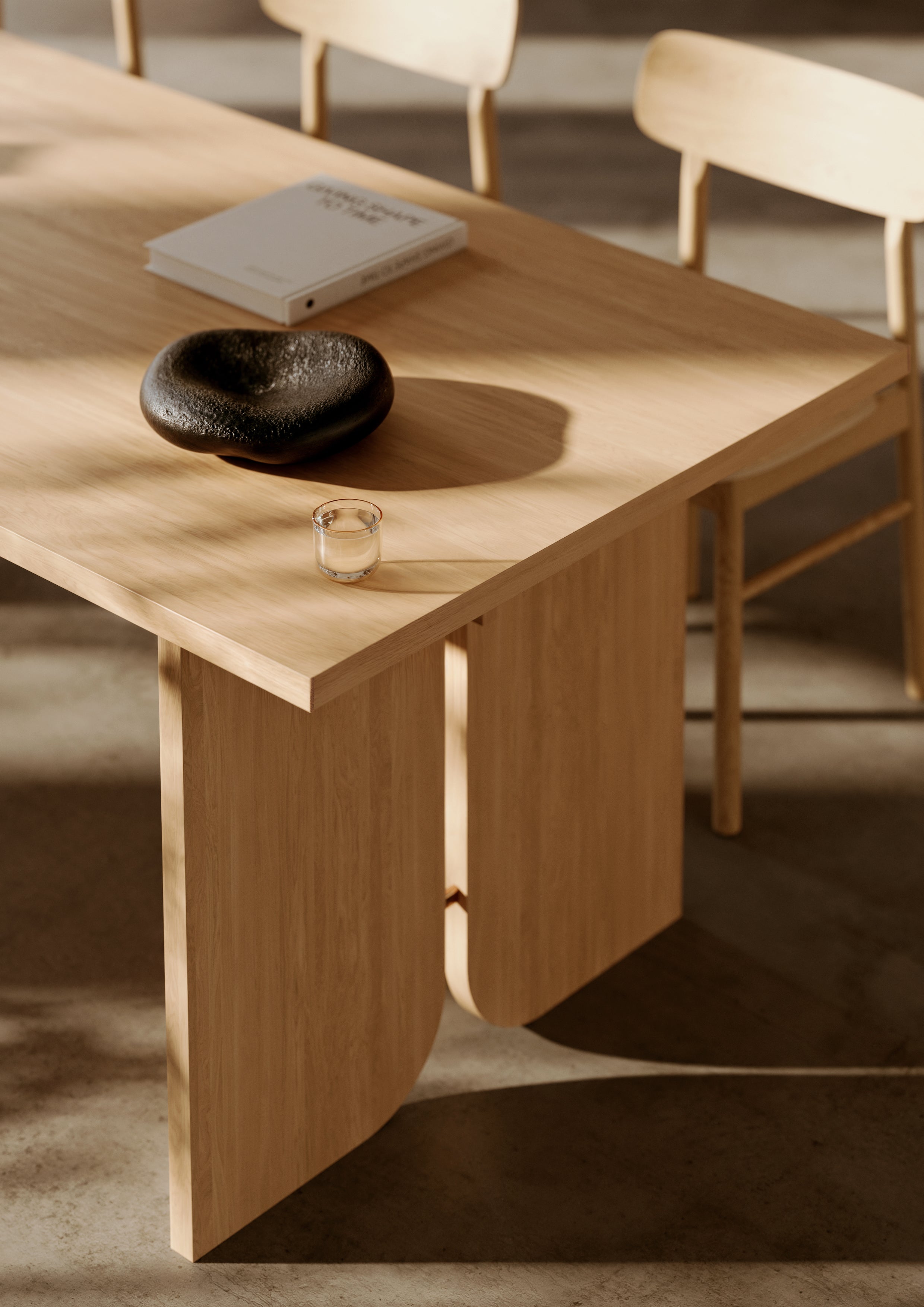 Kimono Spisebord - Eg