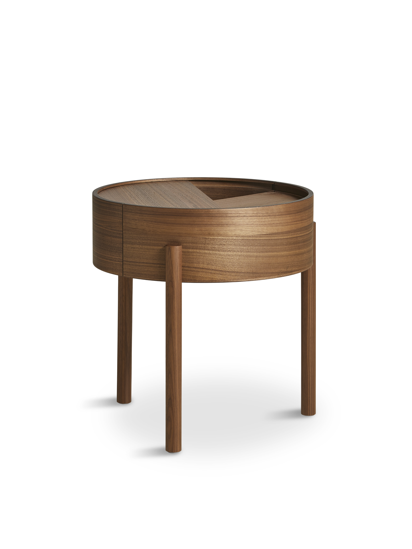 Arc Sidebord (42 cm) - Valnød