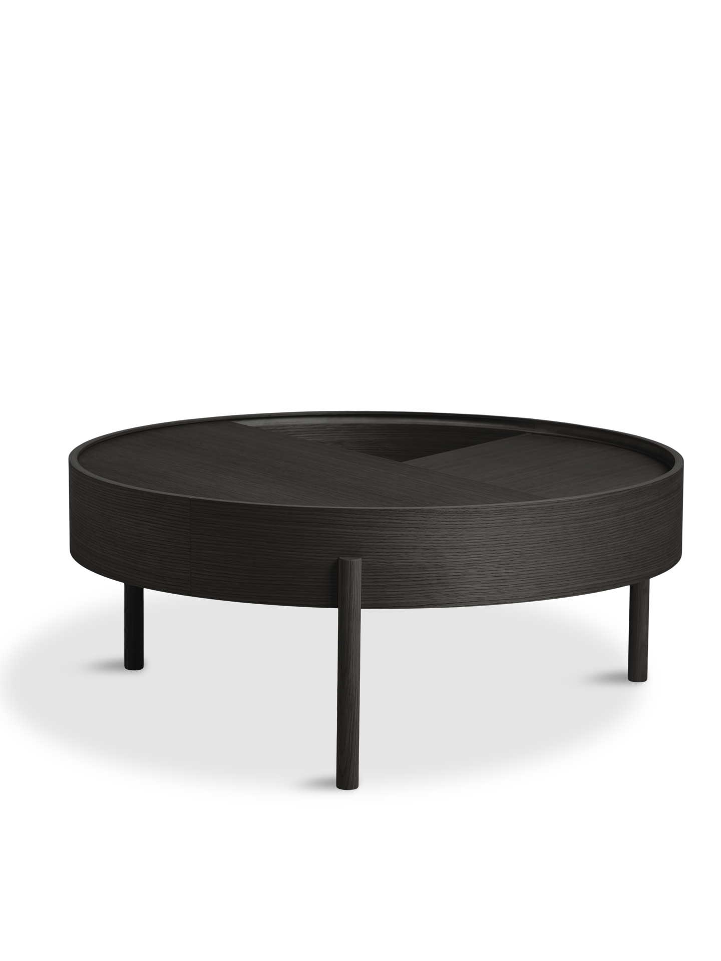Arc Sofabord (89 cm) - Sort
