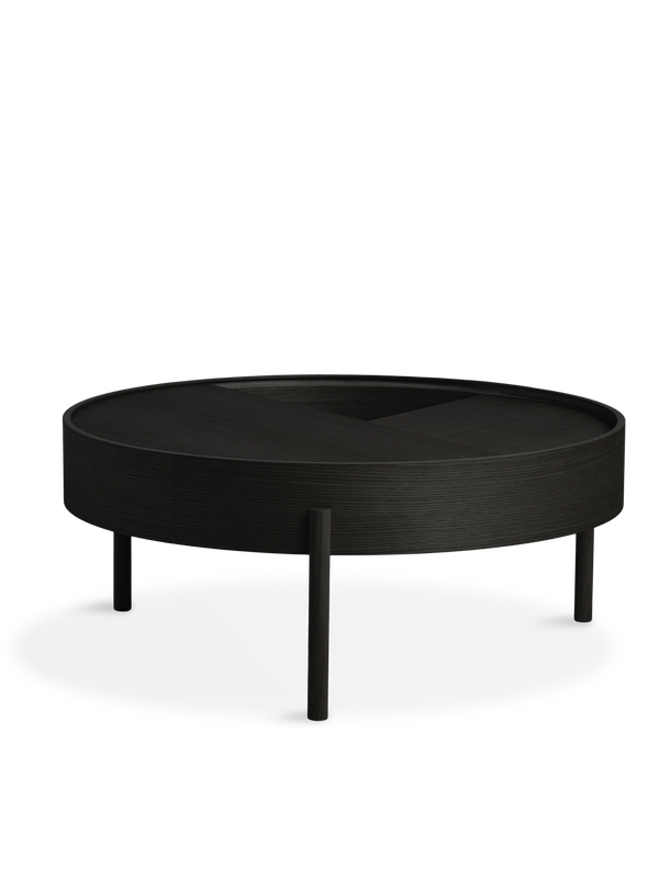Arc coffee table (89 cm) - Black