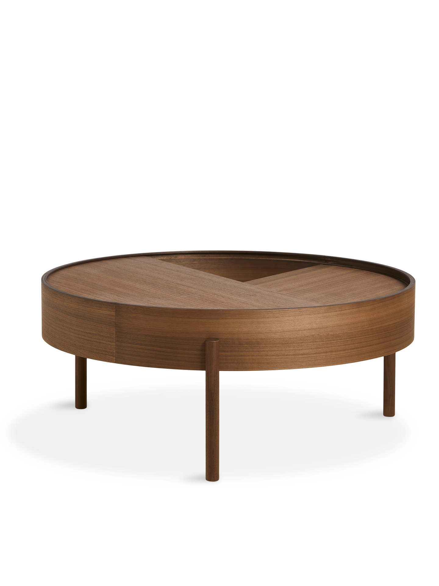 Arc Sofabord (89 cm) - Valnød