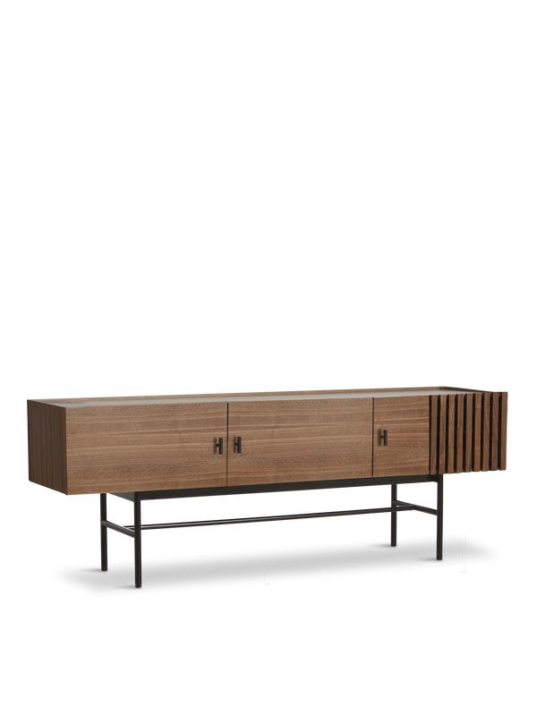 Array low sideboard (150 cm) - Walnut