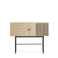 Array sideboard (120 cm) - White pigmented oak