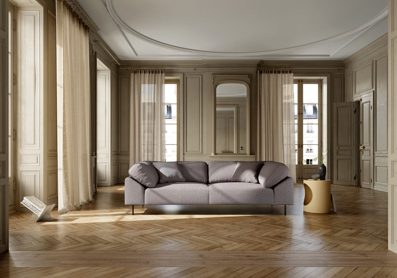 COLLAR 2.5-SEATER - Brown