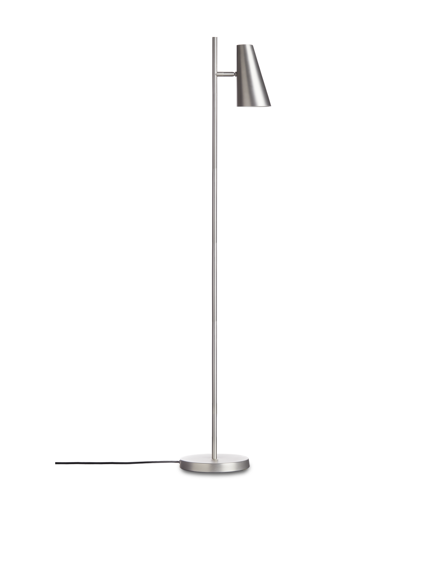 Cono Gulvlampe - Børstet metal finish
