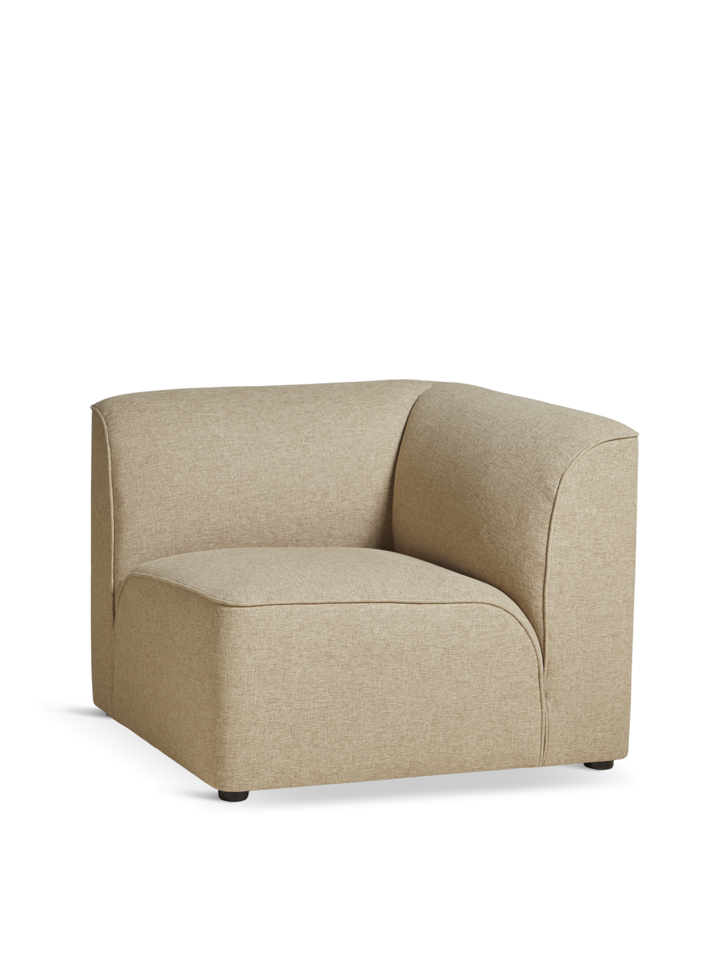 Flora Hjørnemodul - Varm beige