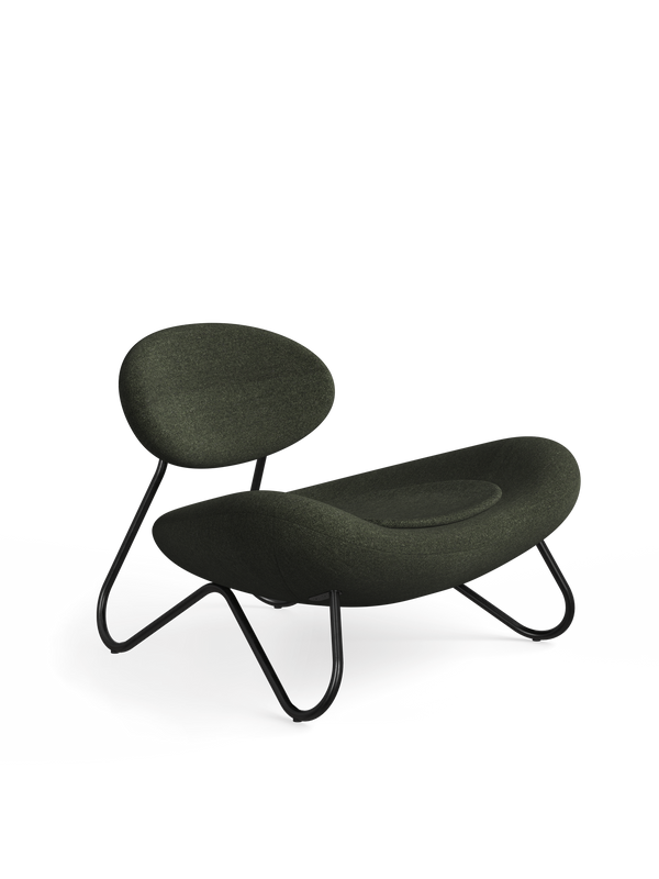 Meadow lounge chair - Pine/Black