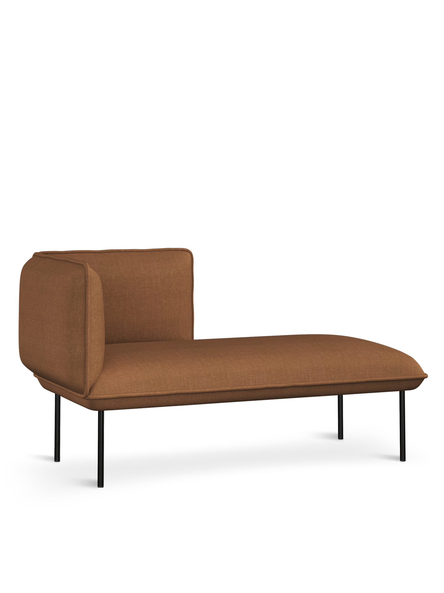 Nakki Lobby Chaiselongue Modul (venstre) - Rust