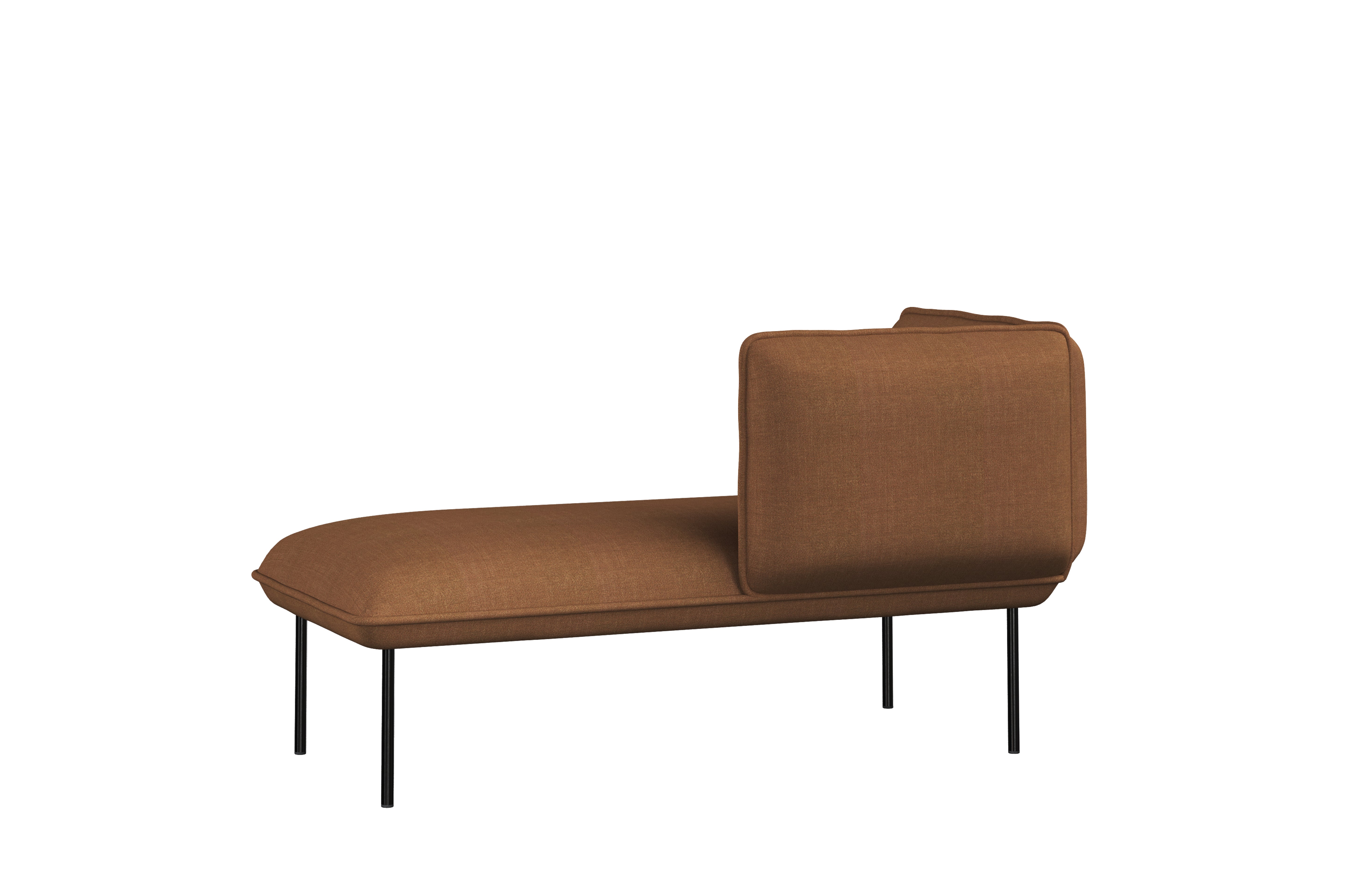 Nakki Lobby Chaiselongue Modul (venstre) - Rust