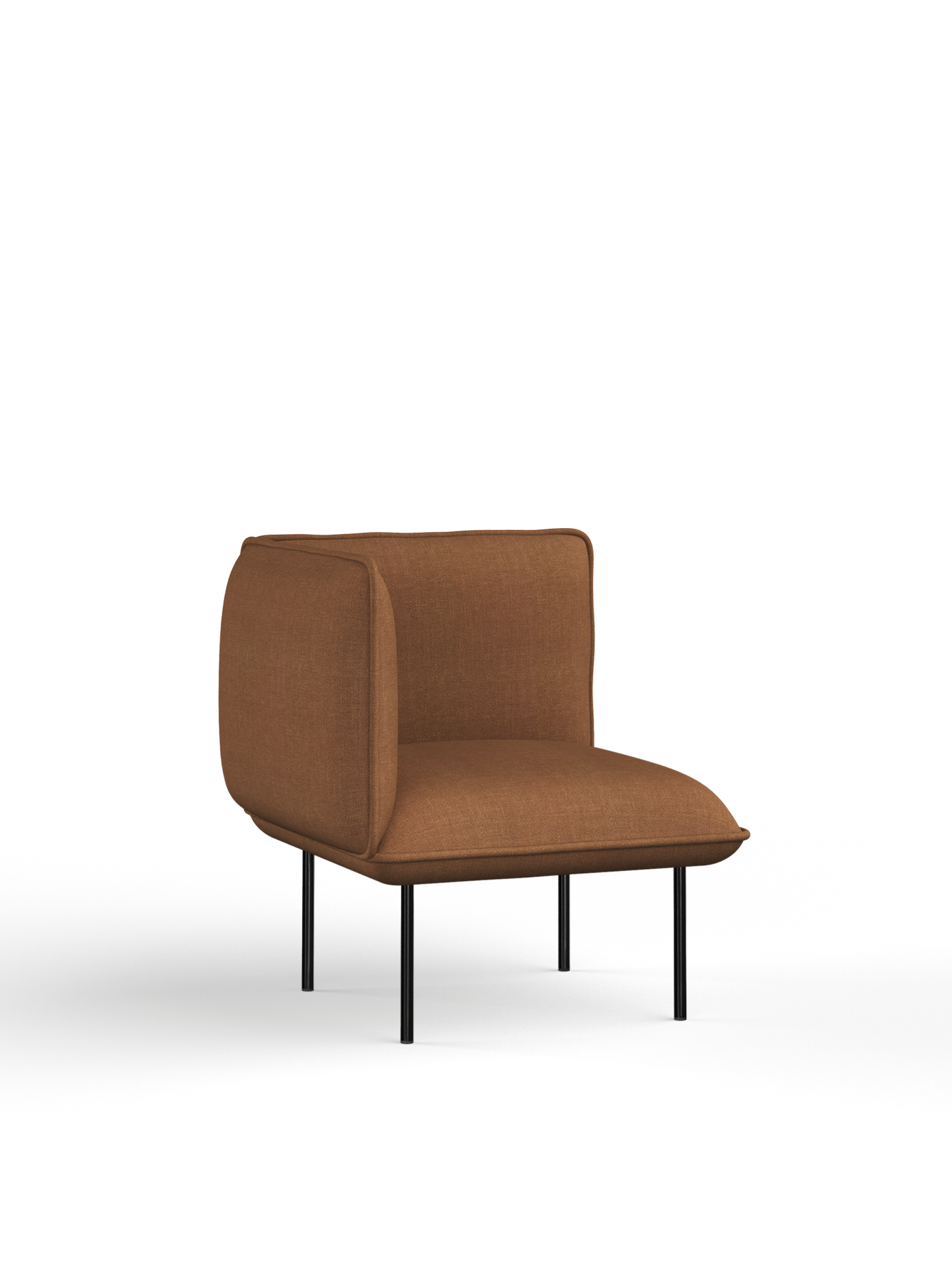 Nakki Lobby Hjørnemodul - Rust
