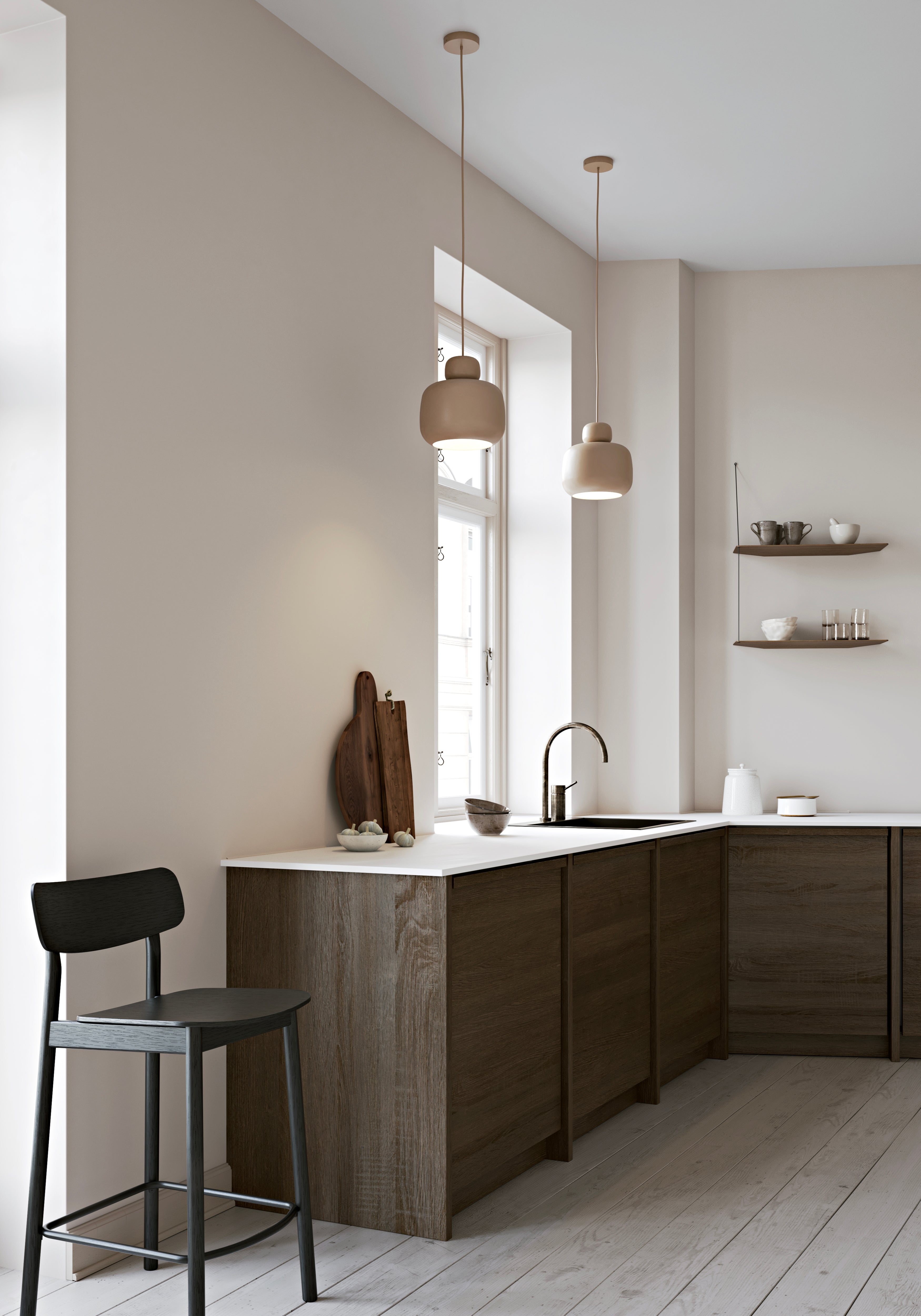Soma Barstol (65 cm) - Sort