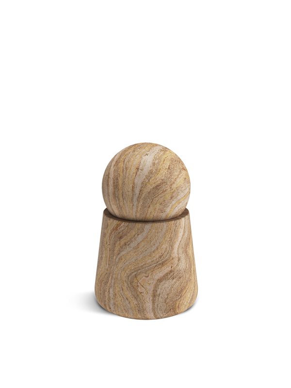 Serene jar tall - Rainbow sandstone