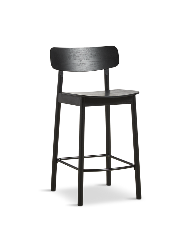 Soma counter chair - Black