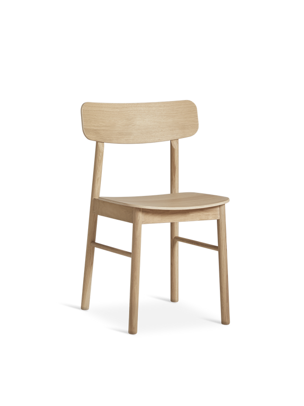 Soma dining chair - White pigmented oak