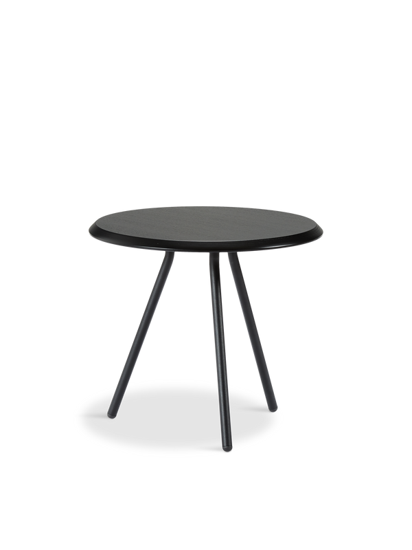 Soround side table - Black ash (Ø45xH40,50)