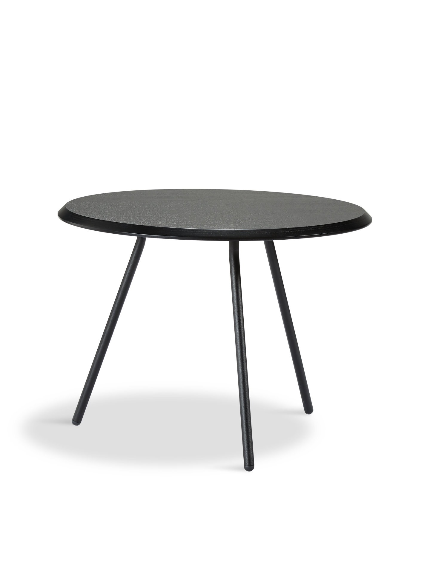 Soround Sofabord- Sort Ask (Ø60 x H44,50)