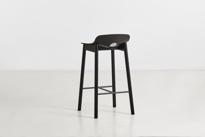 Mono counter chair - Black