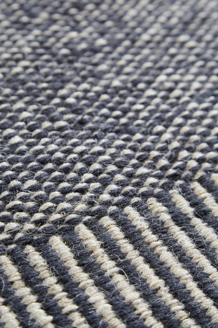Rombo rug (90 X 140) - Grey