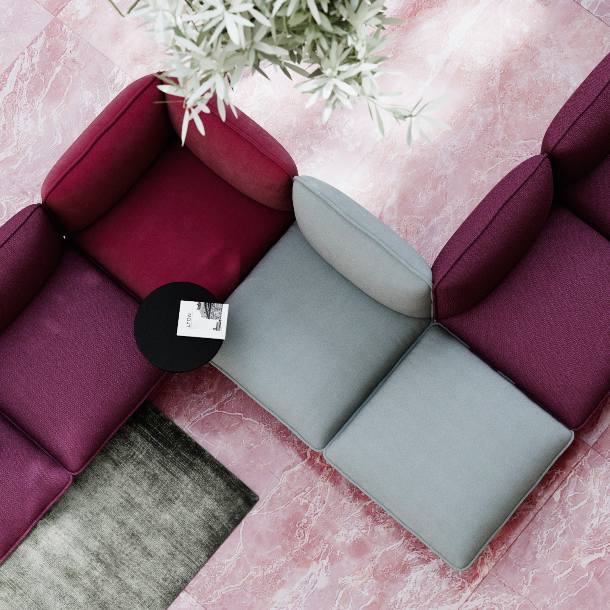 Nakki Modular Ottoman Modul