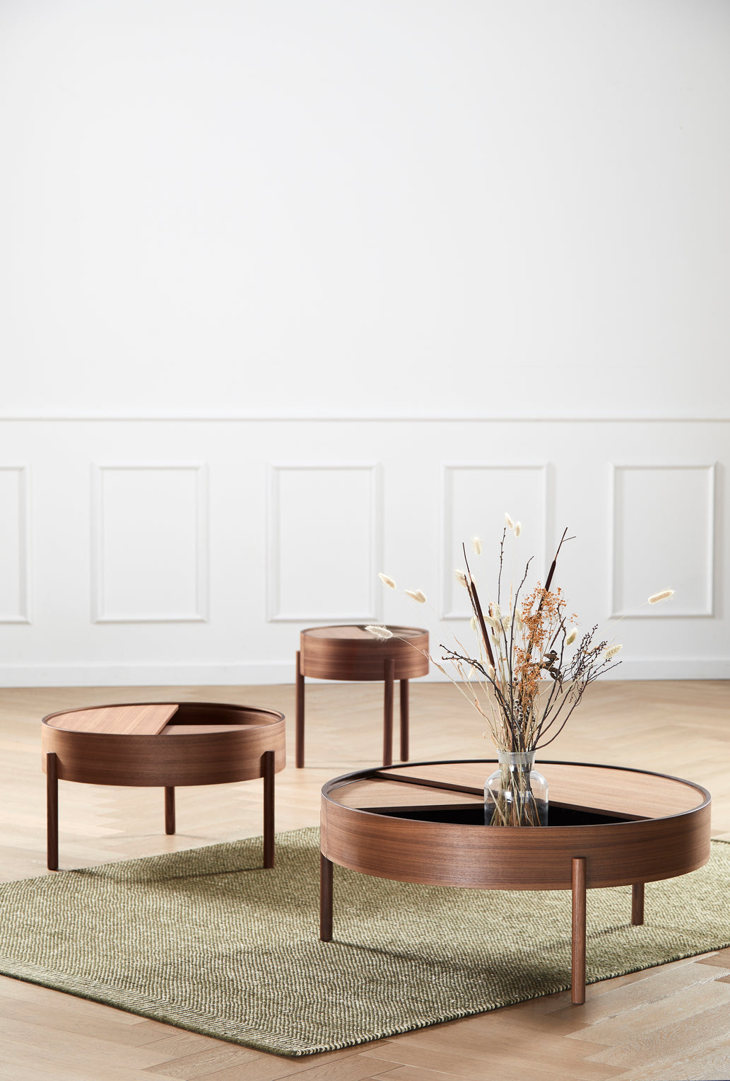 Arc Sofabord (89 cm) - Valnød