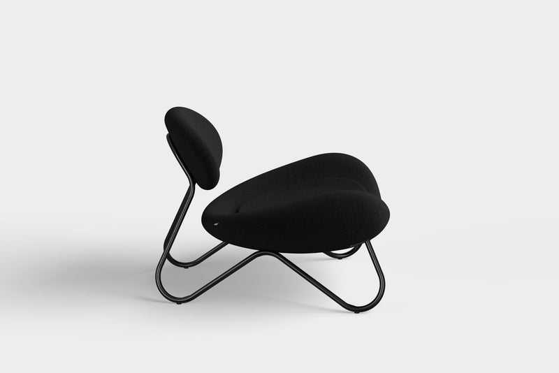 Meadow lounge chair - Charcoal/Black