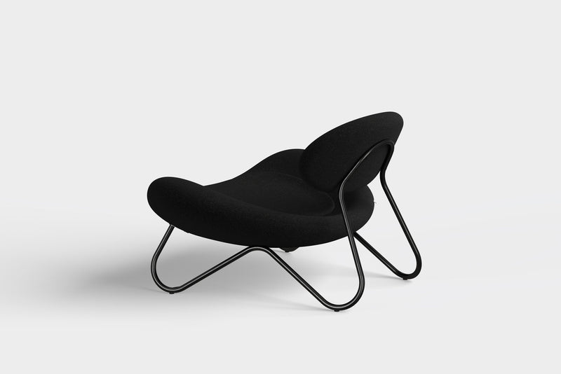 Meadow lounge chair - Charcoal/Black