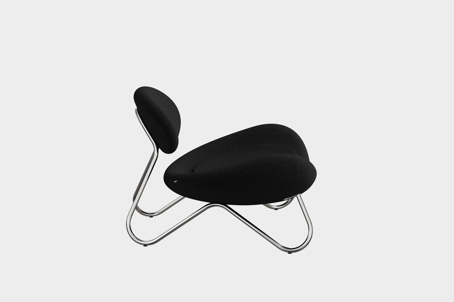 Meadow Loungestol - Charcoal/Krom