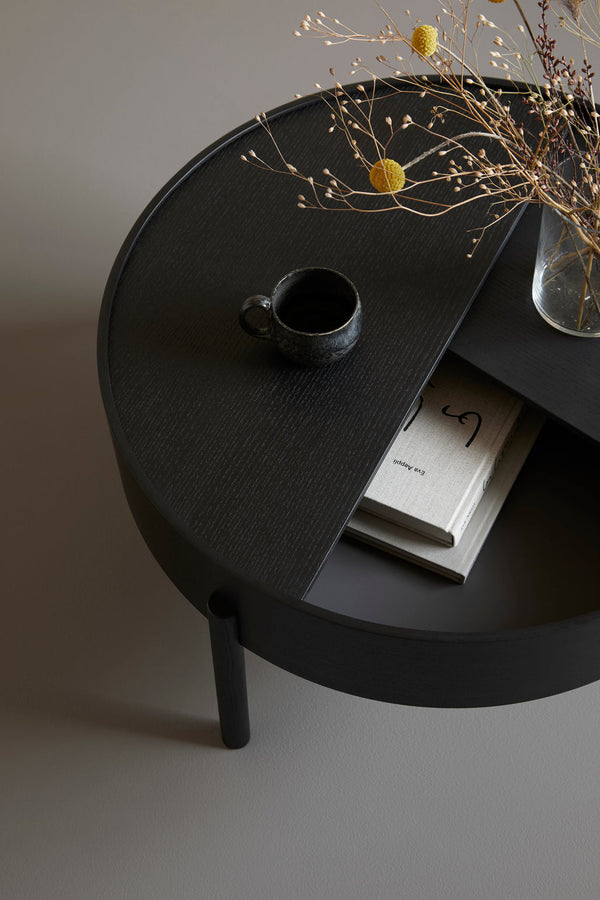 Arc coffee table (66 cm) - Black