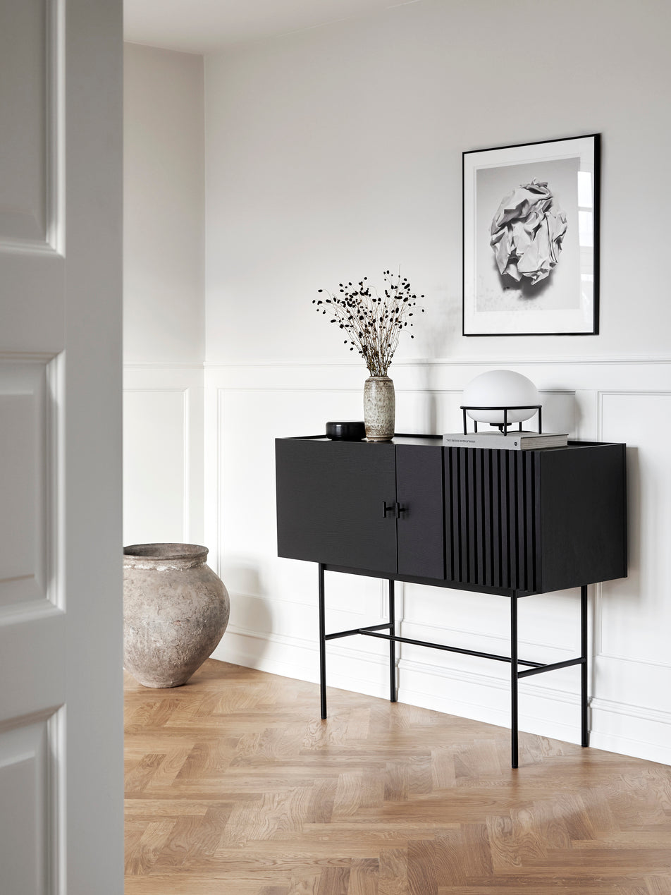 Array Skænk (120 cm) - Sort