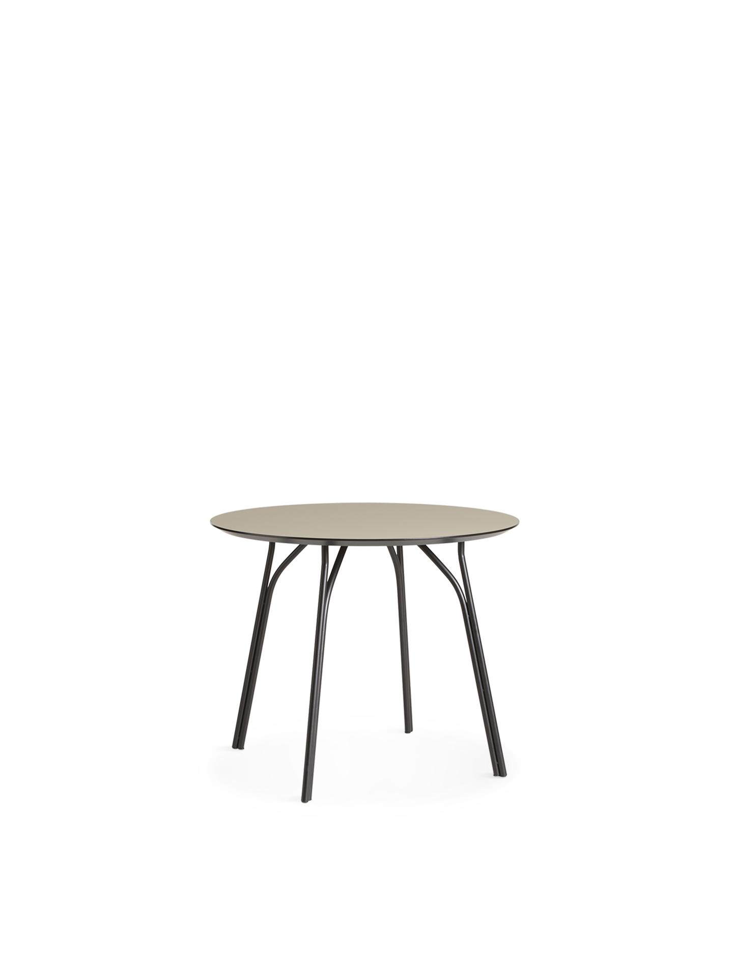 Tree Spisebord (90 cm) - Beige/Sort